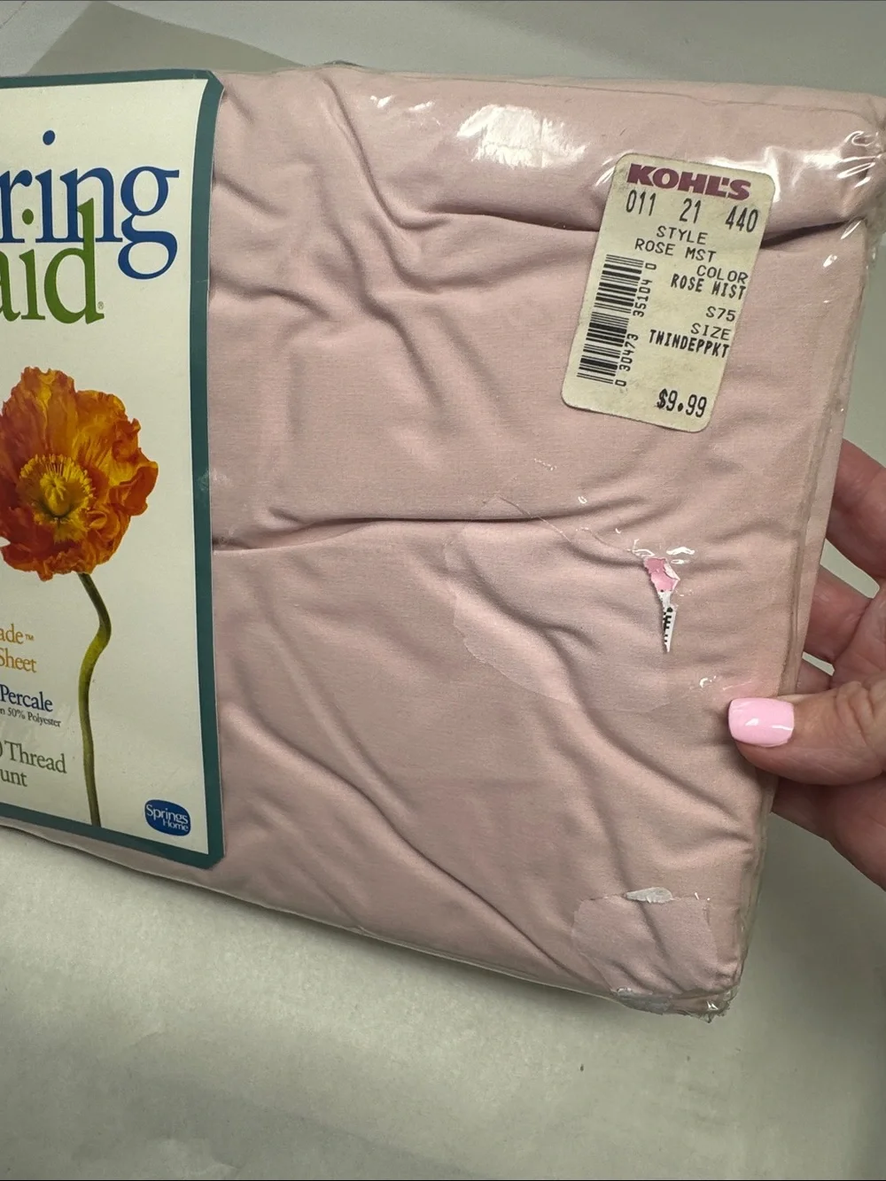 SPRING MAID packaging has